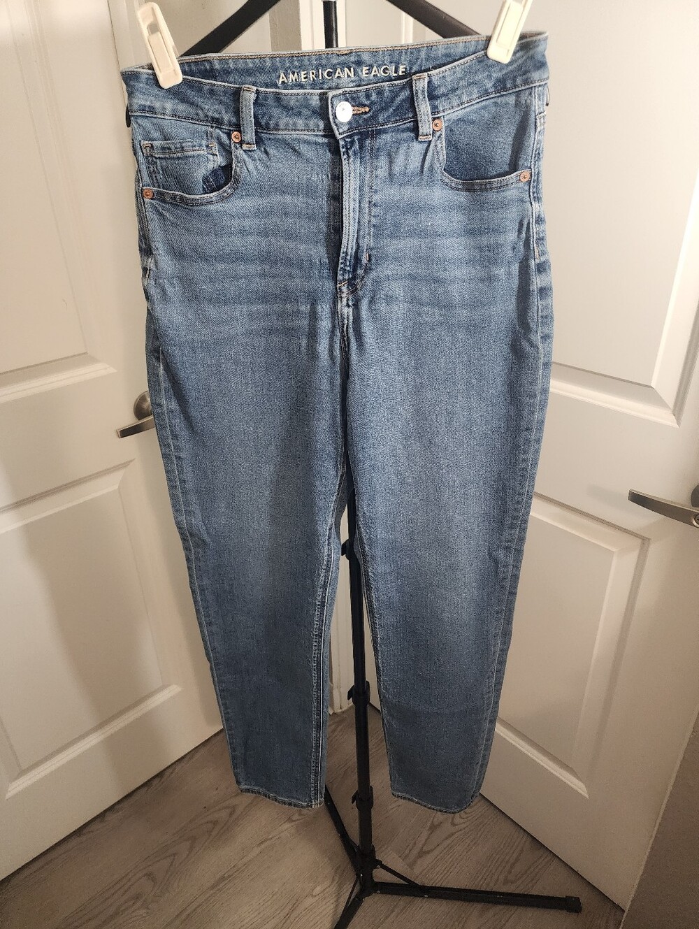 American Eagle Straight/Tapered Denim Jeans Size 10 X-Long